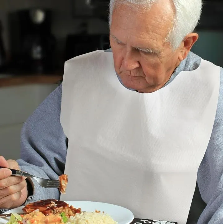 disposable bibs for older